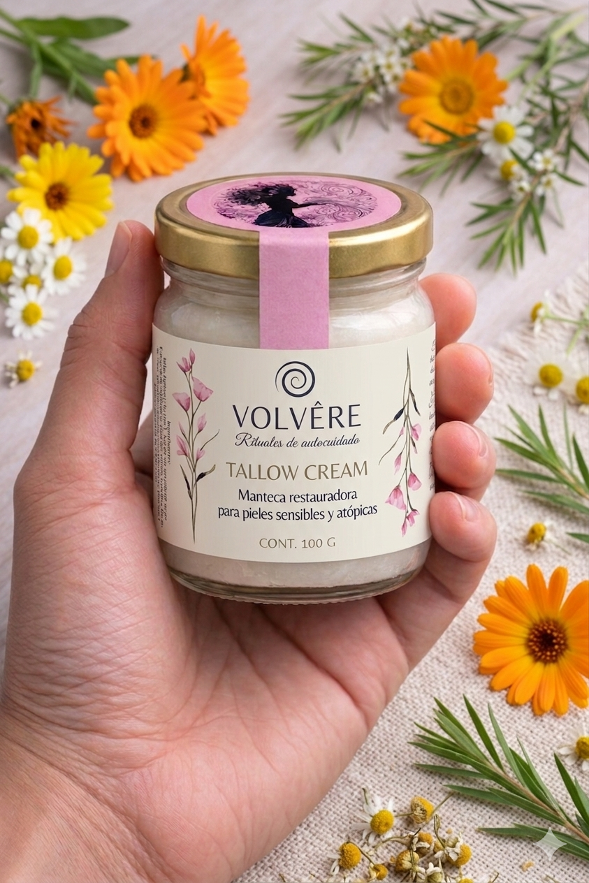 Tallow Cream para pieles sensibles y atópicas