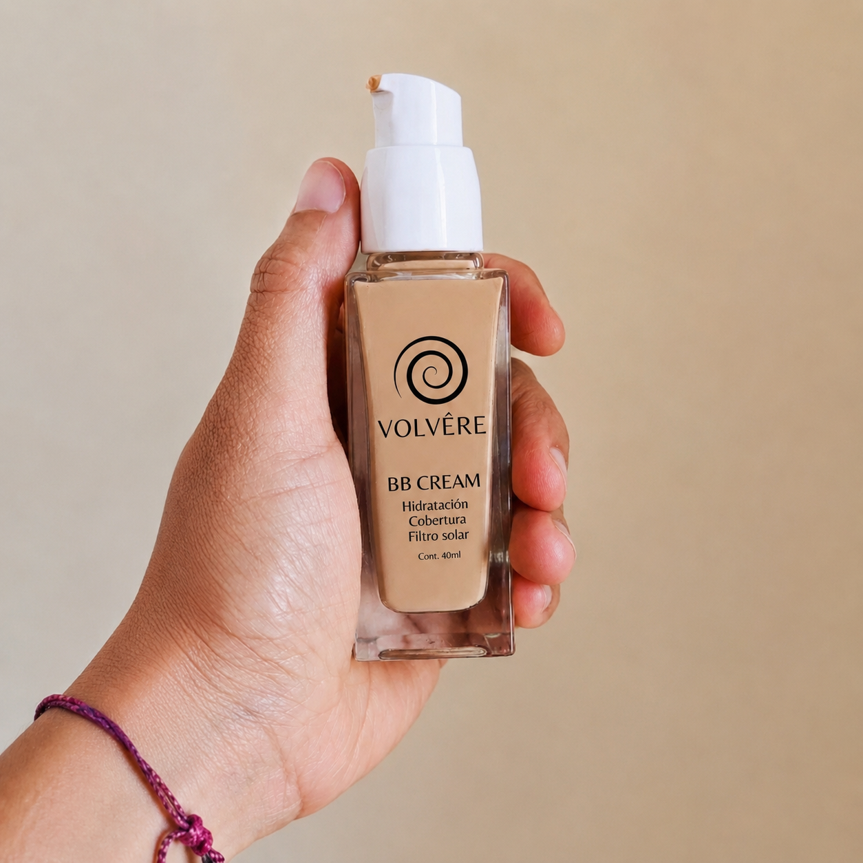 Bb cream/crema solar con color
